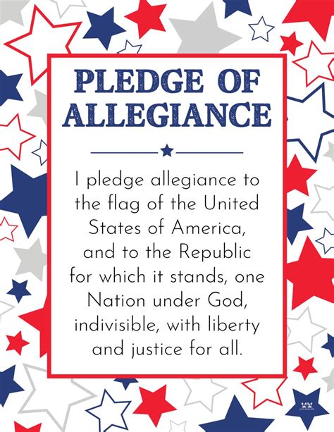 pledge words.